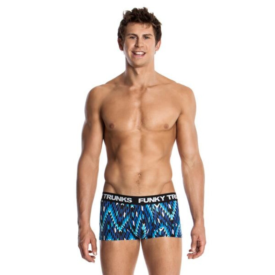Funky Trunks Underwear Cotton Trunks Razor Blast Mens Underwear