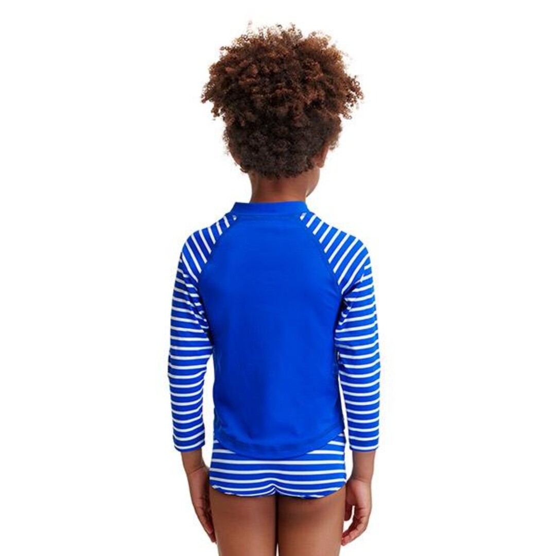 Funky Trunks Zippy Sun Protection Rash Vest Blue Riband Toddler Boys Swimwear