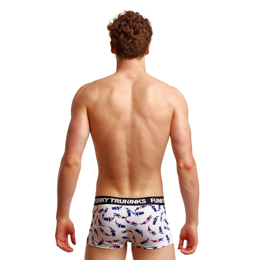 Funky Trunks Underwear Cotton Trunks Crocosaurus Mens Underwear