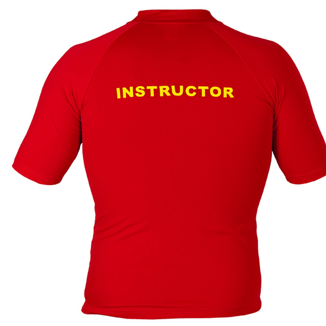 Funky Trunks Adult Rash Vest Rash Vest Still Red