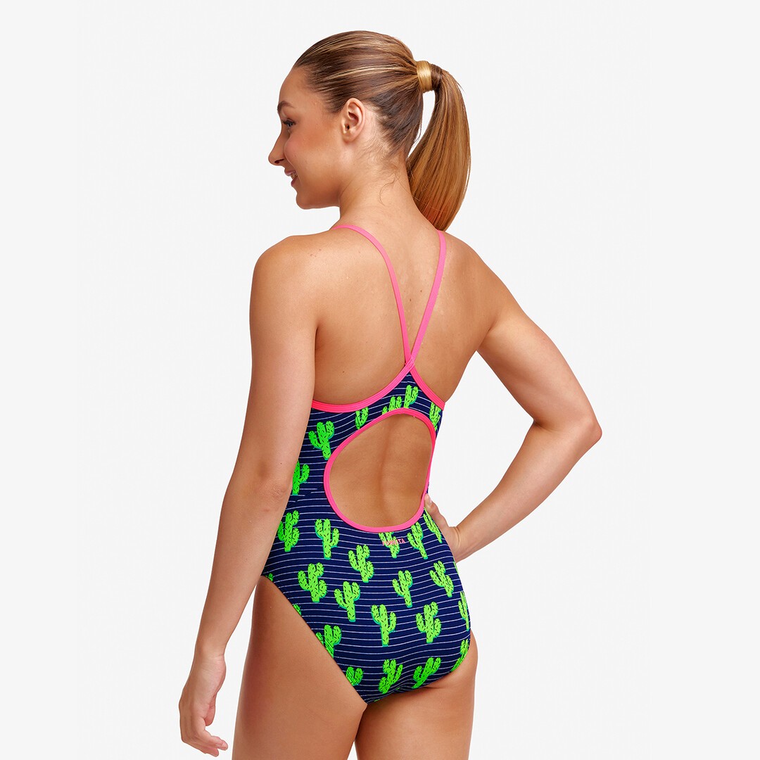 criss cross back one piece