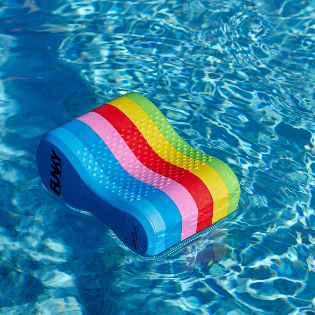 Funky Elite Squad Pull Buoy Rainbow Racer Swim Training Gear