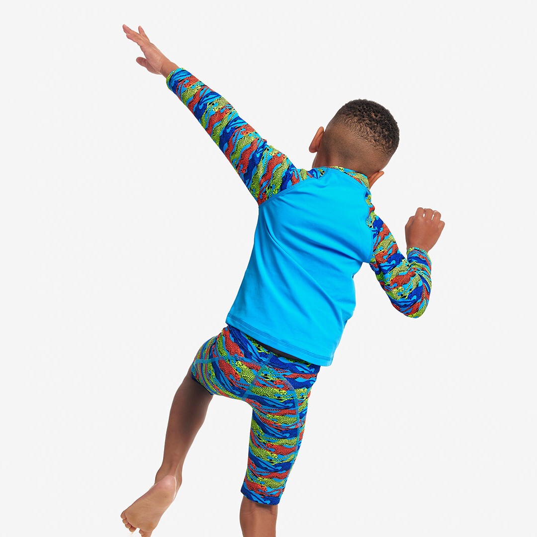 Funky Trunks Eco Zippy Sun Protection Rash Vest No Cheating Toddler