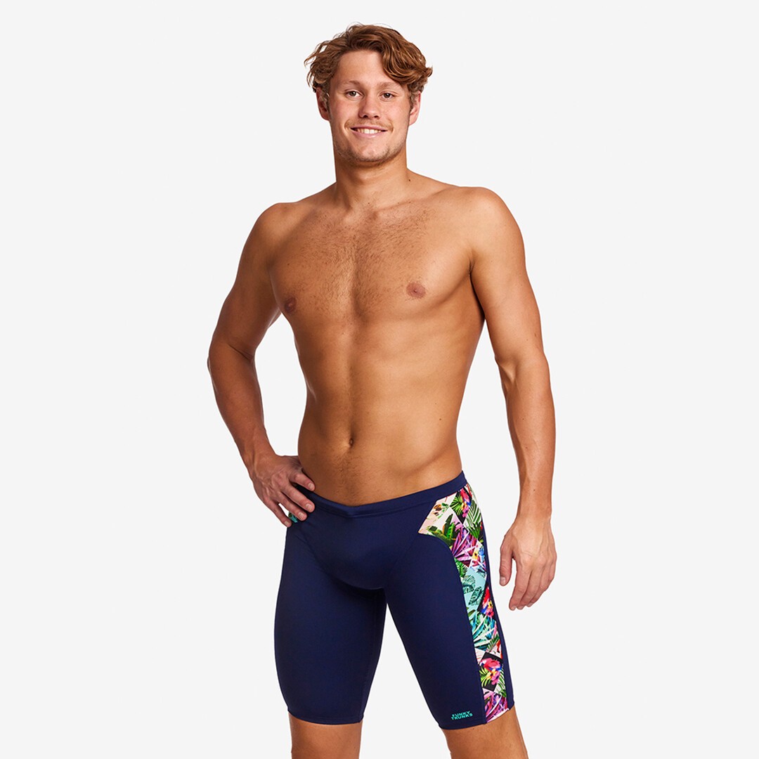 Funky Trunks Training Swim Jammers Jungle Jam Mens Swimwear