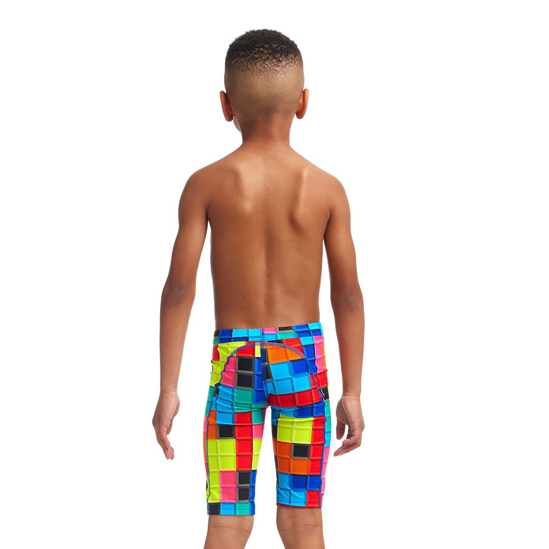 Funky Trunks Miniman Swim Jammers Blocked Toddler Boys Swimwear