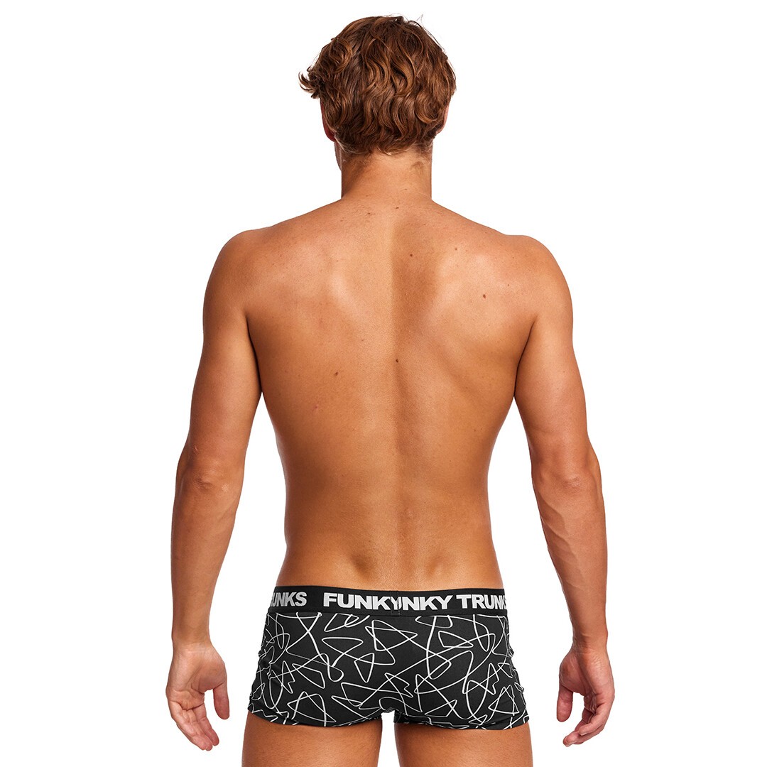 Funky Trunks Underwear Cotton Trunks Texta Mess Mens Underwear