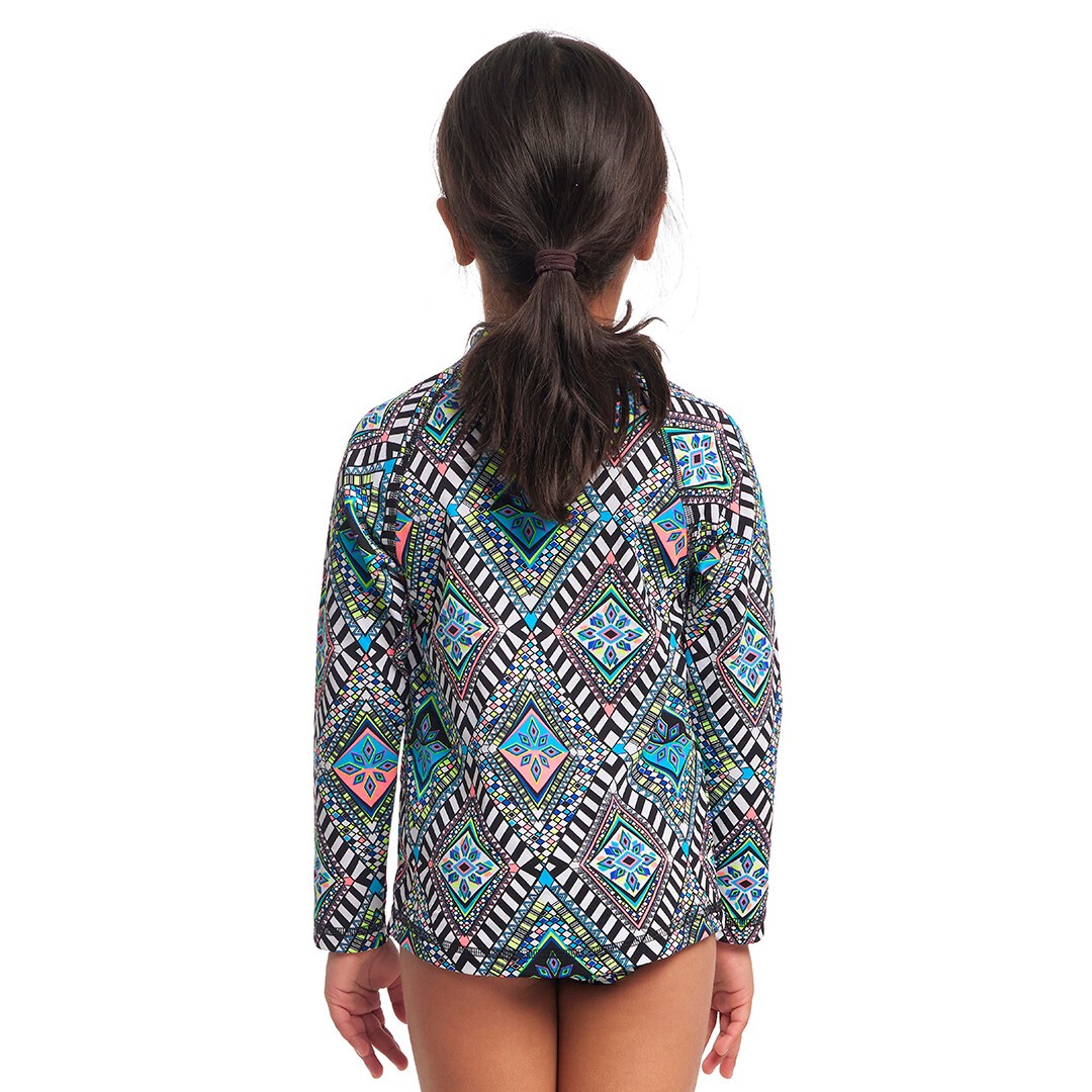 Toddler Girl's Zippy Rashie & Brief Weave Please