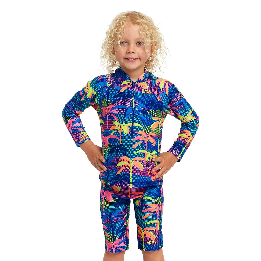 Toddler Boy's Zippy Rash Vest Palm A Lot